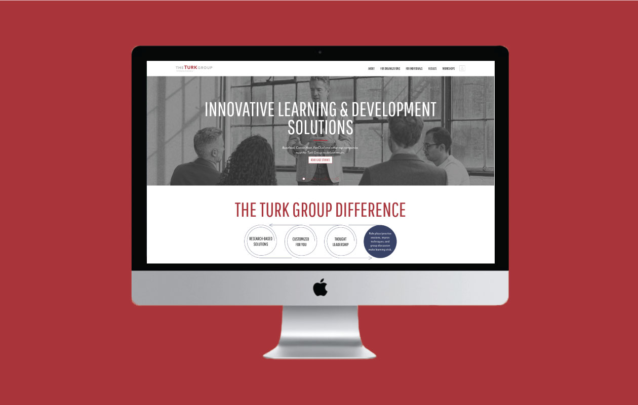 DesignGood The Turk Group custom WordPress eCommerce website development