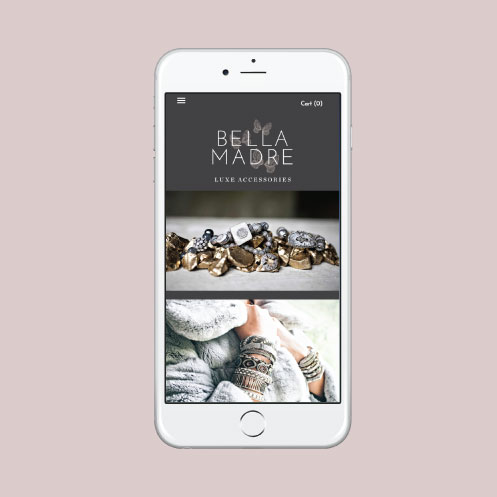 DesignGood web design for Bella Madre