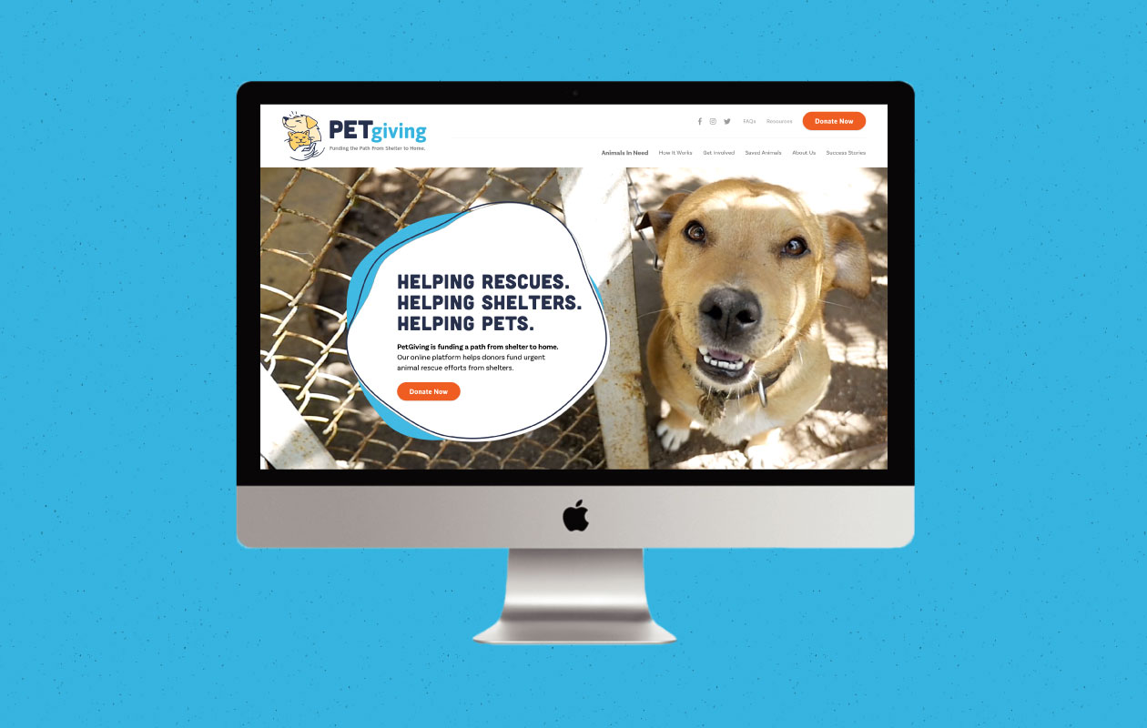 DesignGood PetGiving website