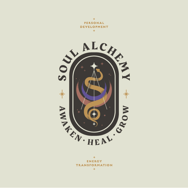 DesignGood Soul Alchemy logo and graphic