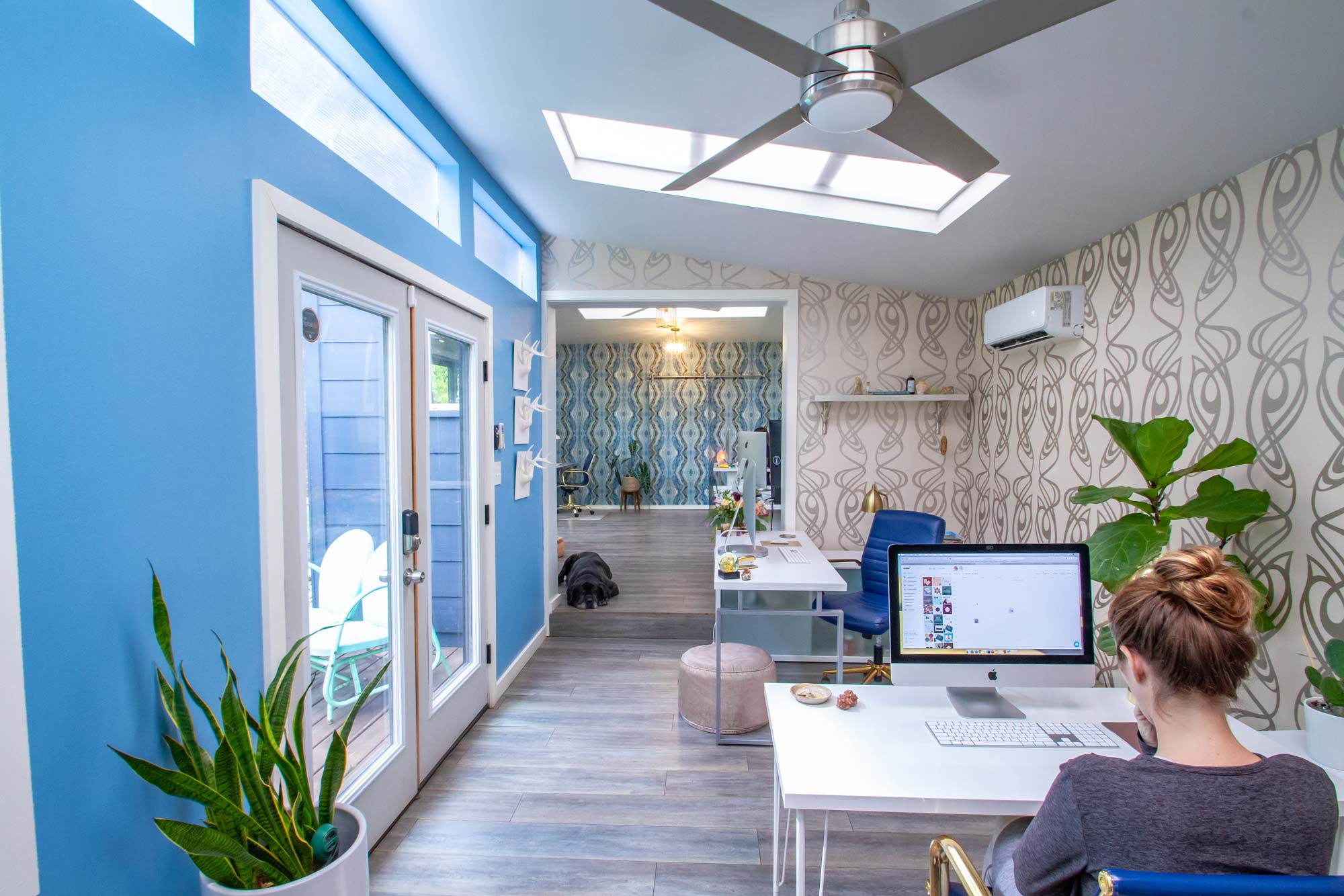 DesignGood HQ blue room